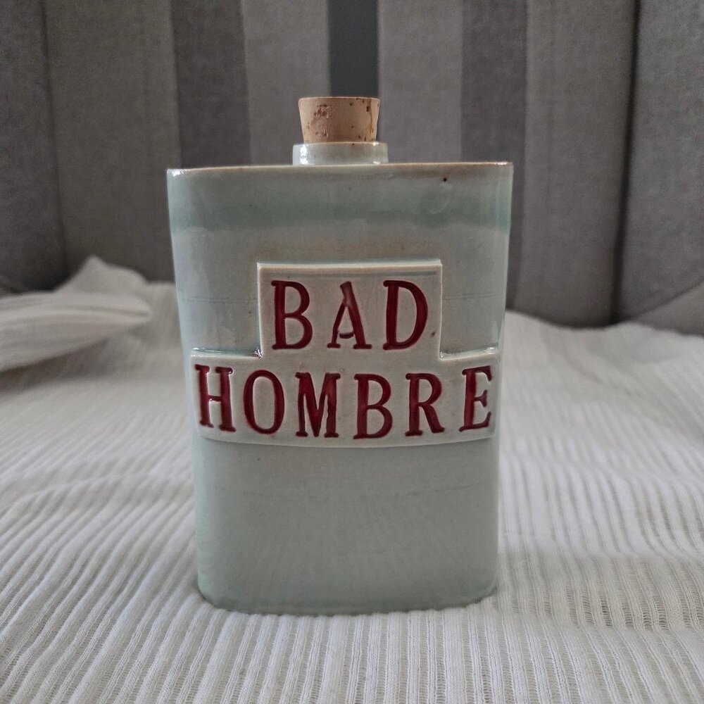 Wrong World Ceramics Bad Hombre Flask Pottery Chase Brown Philadelphia